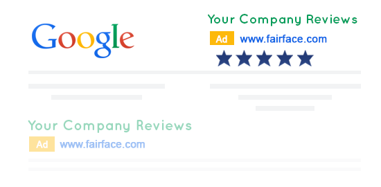 review and star rating on Fairface.com